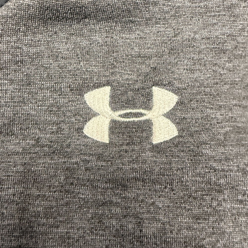 Under Armour Men's Black and Dark Gray Lightweight Track Jacket Size Small - Picture 3 of 8